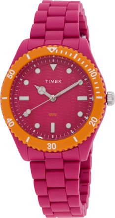 Timex Legacy Quartz Pink Dial Ladies Watch TW2Y04600