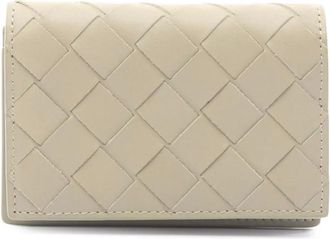 Bottega Veneta 2012-2025 Nappa Intrecciato card holder - Brown