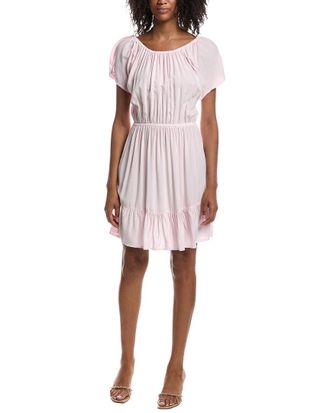 Michael Stars Hadley Fitted Convertible Mini Dress