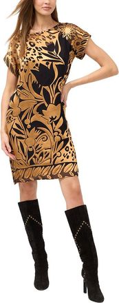 Johnny Was Daiyu Silk-Blend Dress