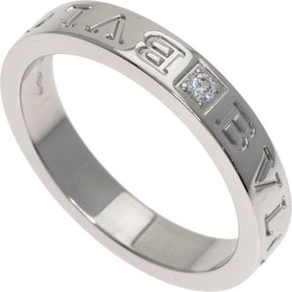 Bulgari White Gold (18K) Band Ring (Pre-Owned)