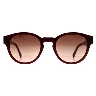 Lacoste Ronde Dames Rood Rood Gradi&euml;nt L6000S