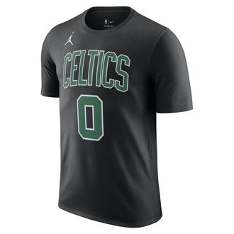 Nike Jordan Mens Boston Celtics Statement Edition Jordan NBA T-Shirt in Black | DV5762-015