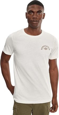 Pendleton American Western Graphic T-Shirts Mens T Shirt Vintage White/Rust : 2XL, Cotton