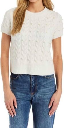 Drew Eloise Sweater In Ivory