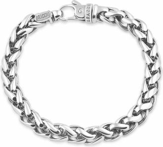 Pompeii3 Mens 8.5 Solid 14k Gold (55 grams) or Platinum (88 grams) Link Bracelet