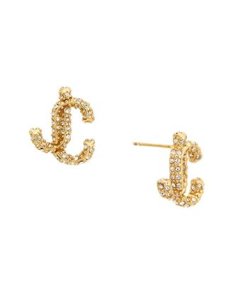 Jimmy Choo London JC Stud Earrings