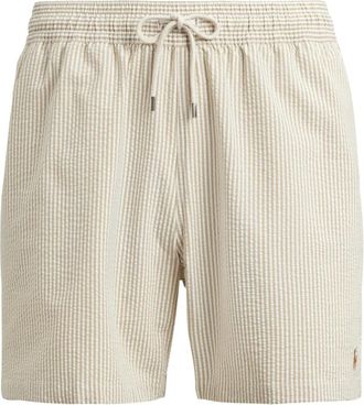 Polo Ralph Lauren Costume da bagno Traveller Classic a righe - Toni neutri