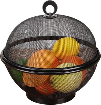 OEM Cesta Para Frutas, Malla Met&aacute;lica, Tapa, Gran Capacidad, Estilo Contempor&aacute;neo, Cocina