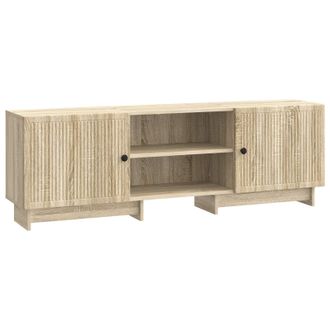 vidaXL Mueble De Tv Roble Sonoma 150 X 31 X 50 Cm Madera De Ingenier&iacute;a Vidaxl