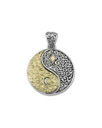 Samuel B. 18K & Silver Yin Yang Pendant
