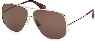 Max Mara MM0190 32E Womens Sunglasses Size 60