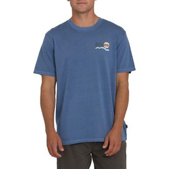 Billabong Loner WW Premium Graphic T-Shirt in Blue Horizon at Nordstrom, Size X-Large