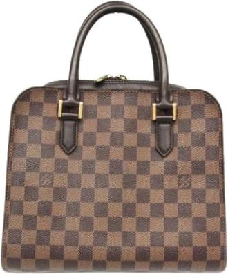 Louis Vuitton Pre-owned Handbags, female, Brown, Size: ONE SIZE Pre-owned Triana Handbag
