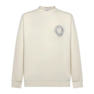 Stone Island Sweatshirts, male, Beige, Size: 2XL Sweatshirts