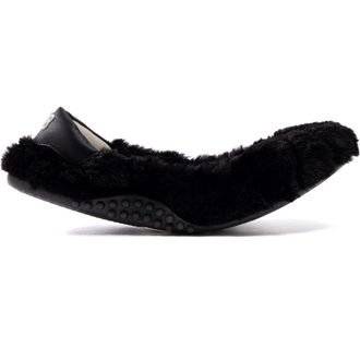 P448 Stella Teddy Ballet Flat in Black at Nordstrom, Size 35 Eu