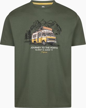 Trespass Mens Trespass Mens Tokso T-Shirt - Green - Size: 36