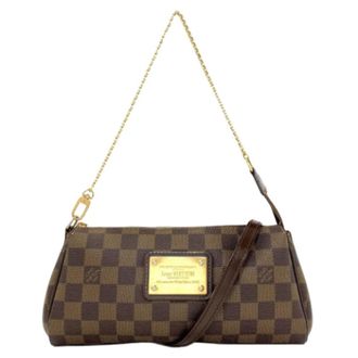 Louis Vuitton Pre-owned Damier Canvas Handbag - Dames - Pre-owned - Bruin - Maat: ONE Size