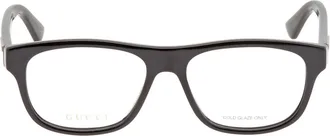 Gucci Demo Rectangular Mens Eyeglasses GG0768O 001 54