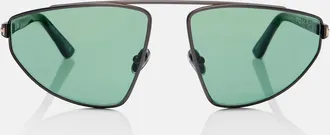 Tom Ford Parker Wire aviator sunglasses
