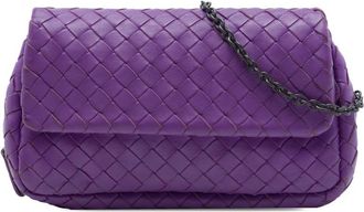 Bottega Veneta Pre-owned Bottega Veneta Mini Nappa Intrecciato Expandable Chain Flap Crossbody Ladies PIYQOU9LH2K16KGI