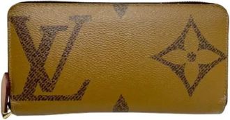 Louis Vuitton Pre-owned Canvas Wallet - Dames - Vintage Accessoires - Bruin - ONE Size - Vintage