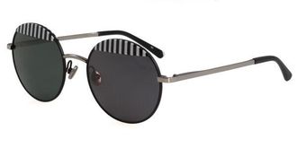 Etnia Barcelona Wolseley Sun Polarized BKSL Mens Sunglasses Black Size 53