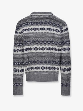 Dunst Fair Isle Wool-Blend Sweater - Gray