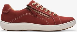 Clarks Nalle Lace Chestnut Nubuck