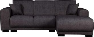 HOME AFFAIRE Ecksofa »Langeland L-Form« incl. 2 Zierkissen, Recamiere wahlweise links oder rechts