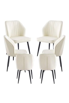 Regalos Miguel Regalos Miguel - Packs Sillas Comedor - Pack 6 Sillas Wenye - Blanco
