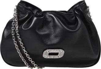 Roger Vivier Pilgrim EW Pocket Micro - Dames - Schoudertassen - Zwart - ONE Size - Tassen