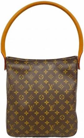 Louis Vuitton Pre-owned Shoulder Bags, female, Brown, Size: ONE SIZE Pre-owned Looping GM Shoulder Bag