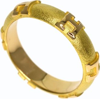 Herm&egrave;s Yellow Gold (18K) Band Ring (Pre-Owned)