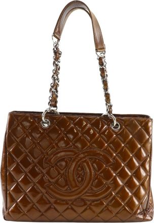 Chanel Matelasse Bronze Tote Bag (Pre-Owned)