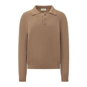 A Paper Kid Polo in maglia - - Tops - Uomo - Marrone - M