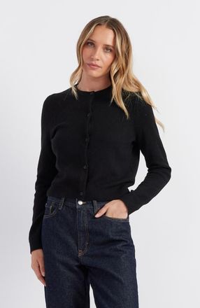 Chinti and Parker Cloud Cashmere Open Cardigan in Black at Nordstrom, Size X-Small