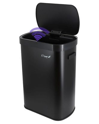 Elama 13 Gallon Automatic Sensor Hands Free Trash Can
