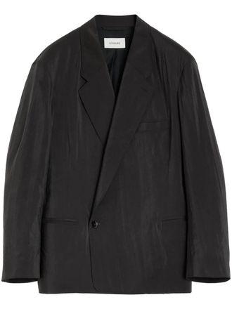 Christophe Lemaire double-breasted blazer - Brown