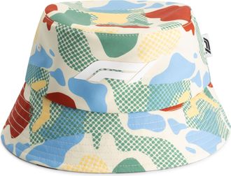 Formel 1 Camo Bucket Hat Beige - One Size Fits Most, Beige, One size