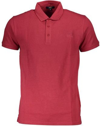 Cavalli Red Cotton Mens Polo Mens Shirt