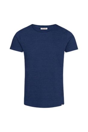 Orlebar Brown Mens Cashmere Modal Tee In Lagoon Blue
