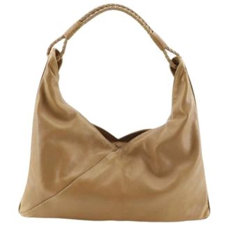 Bottega Veneta Pre-owned Shoulder Bags, female, Brown, Size: ONE SIZE Pre-owned Vintage Shoulder Bag