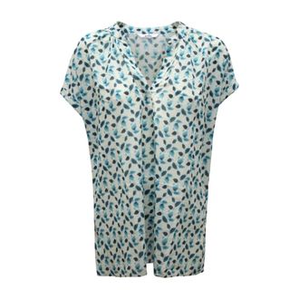 Mason's Tunics, female, Blue, Size: XL Adele MM Short-Sleeve Shirt