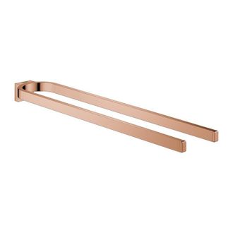 GROHE Selection 400 Toallero R&iacute;gido 2 Brazos Oro Rosa Brillante