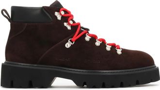 Kazar Lace-up Boots - Heren - Veterlaarzen - Bruin - 40 EU - Leer - Schoenen