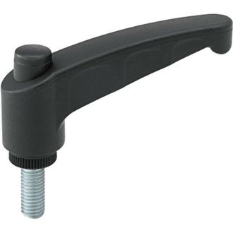 Fortis Fortis - Palanca De Apriete Con Ag Termopl&aacute;stico. Tama&ntilde;o 65. M 8x20. Contenido: 3 Piezas De