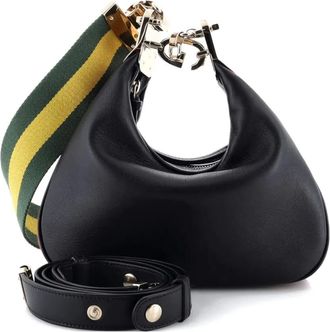 Gucci Attache Shoulder Bag Leather Small crossbody bag - Zwart