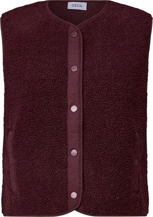 Cecil Mouwloos vest - Dames - Jassen - Veelkleurig - Maat: XL Zijde