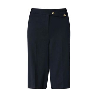 Pinko Lange Shorts - Dames - Korte Broeken - Blauw - S - Korte Broeken